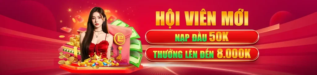 Hội viên mới nạp tại trang 8qbet88 nhận thưởng
